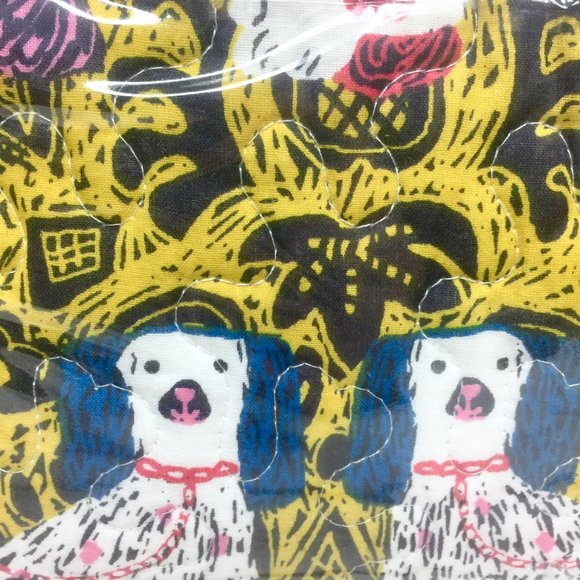 Ida Mae King Charles 3 Piece Quilt Sham Set FQ - Picture 5 of 12